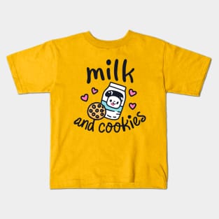 Milk and Cookies Kids T-Shirt